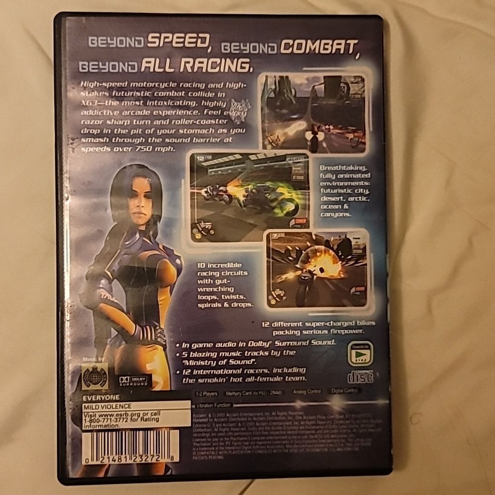 PS2 videogame. Extreme G Racing - Picture 3 of 3